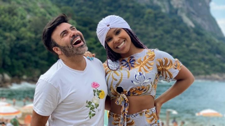 Celebridades curtem domingão em ponto turístico do Rio de Janeiro