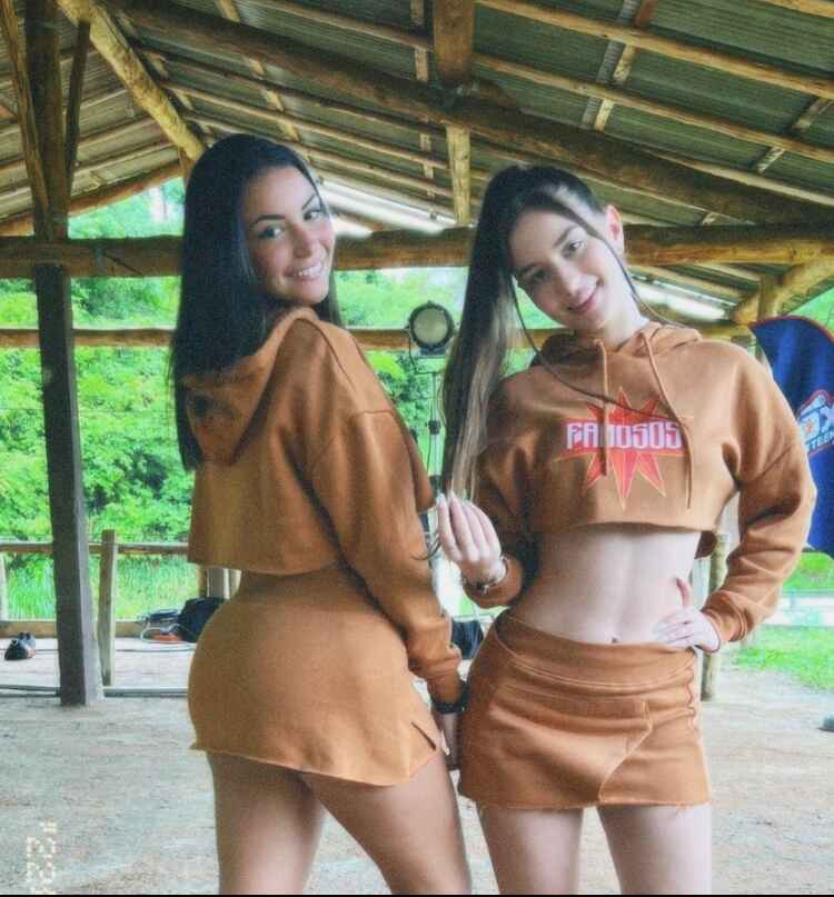 Gabriela Moura e Duda Rubert