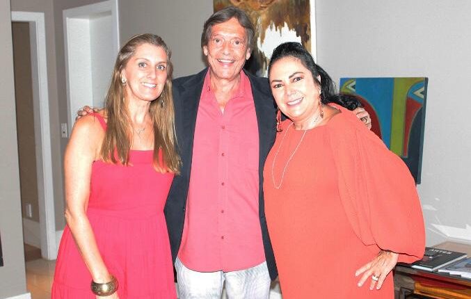 Fabio Porchat, Rosely Cury Sanches e Débora Veiga