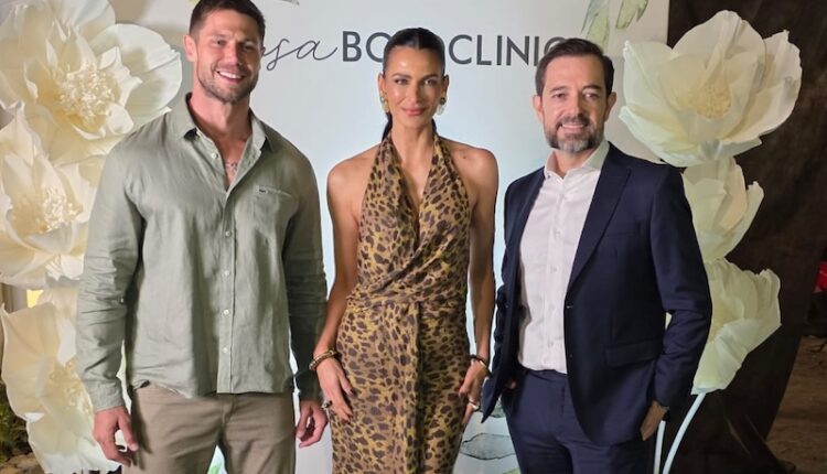 Wagner Quina com Fernanda Motta e Jonas Sulzbach - Crédito da Foto: Botoclinic / Divulgação