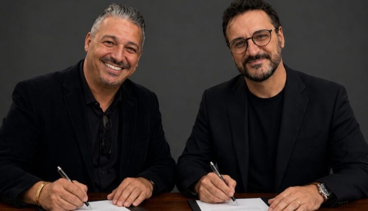 Cristiano Gomes e Paulinho Azeitona, idealizadores da Mais TV