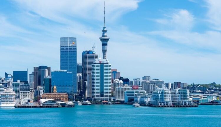Auckland, principal centro econômico da Nova Zelândia